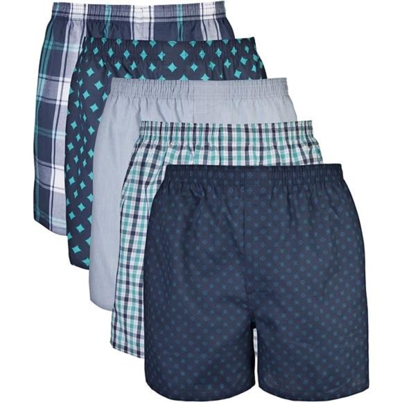 5 Pack Men's Underwear Boxers, Multipack